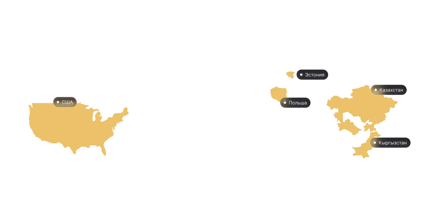 Карта юрисдикций TSARKA